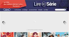 Desktop Screenshot of lire-en-serie.com